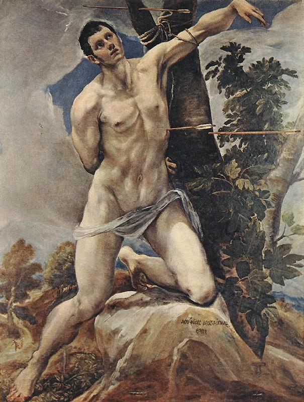 GRECO, El St Sebastian ghj